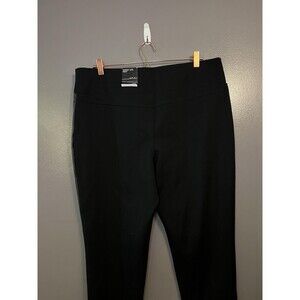INC International Concepts Pants Womens 2XL Skinny Faux Leather Front Stretch